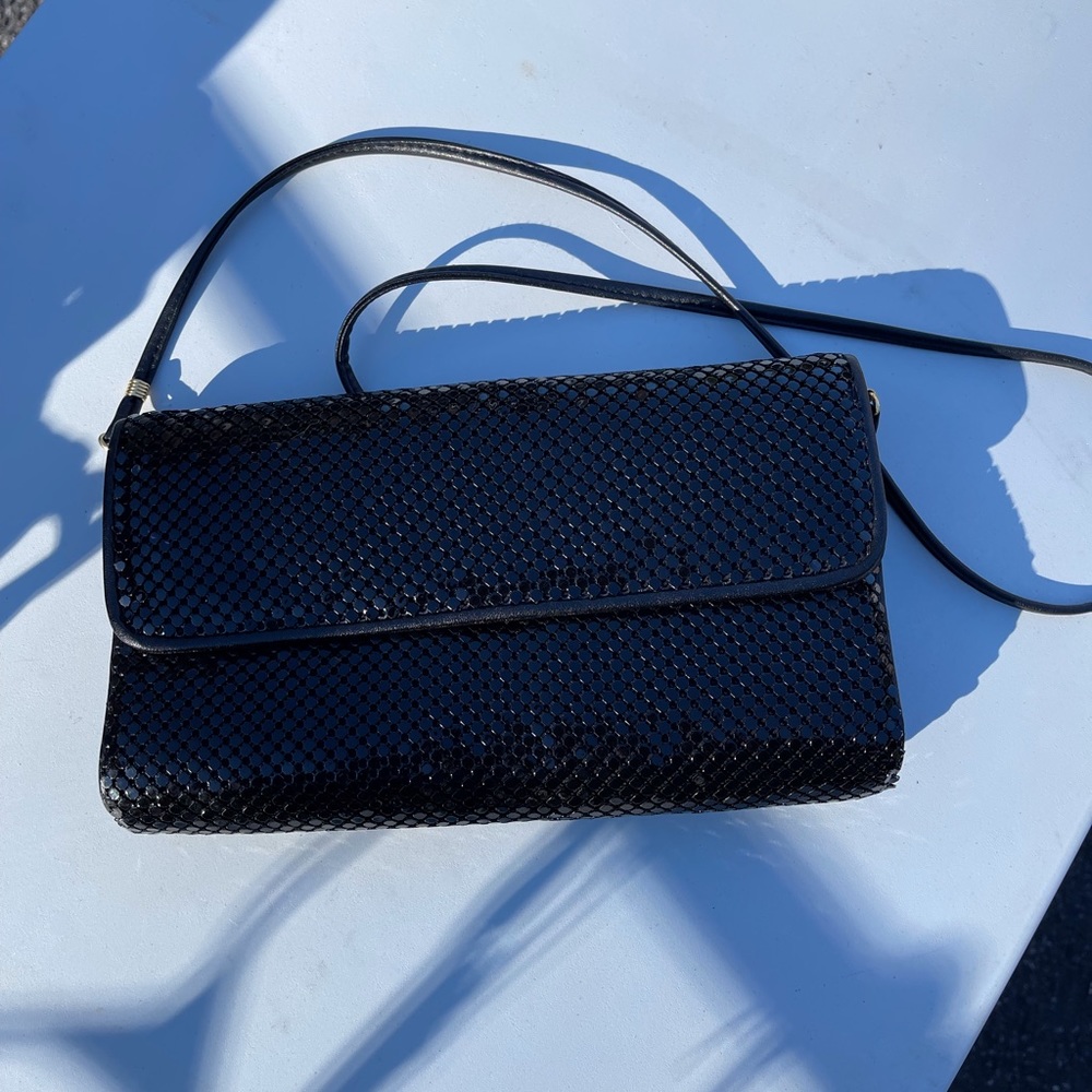 Shiny Metal mesh handbag